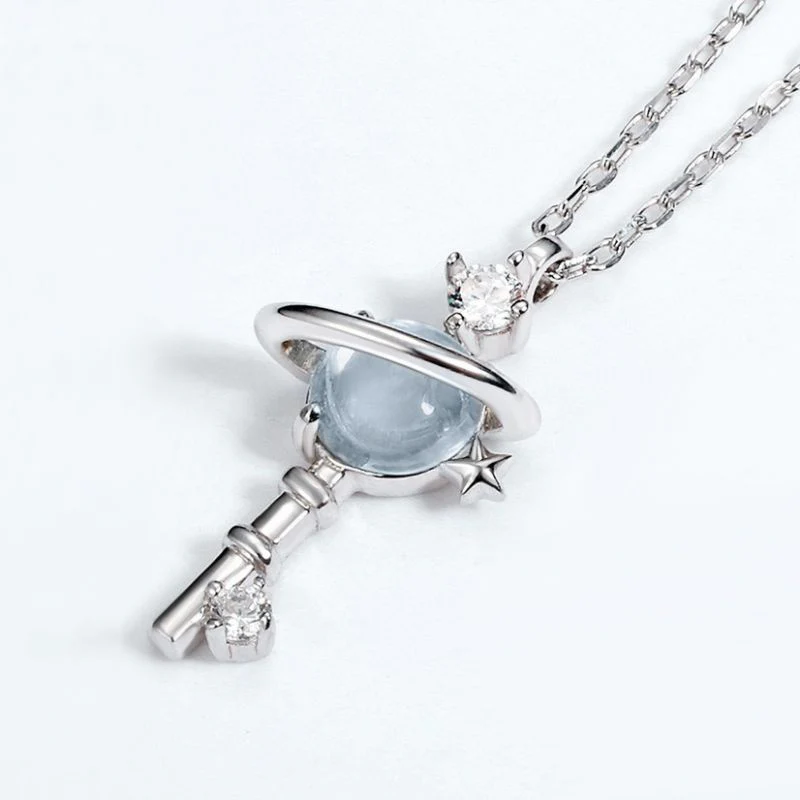 Celestial Key of Serenity Necklace - Image 2