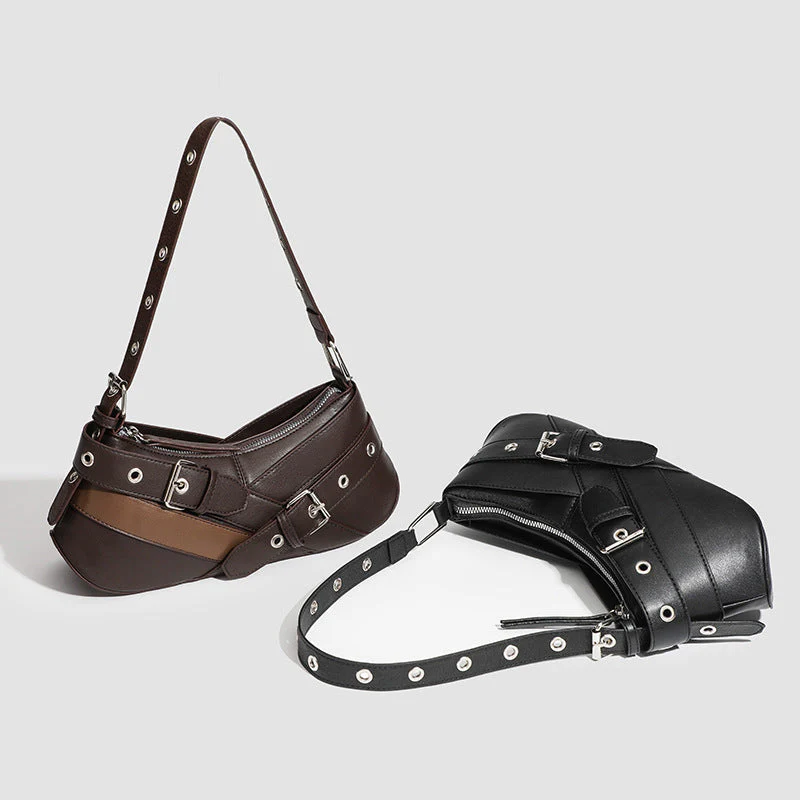 Elysian Buckle-Strap Shoulder Bag - Image 16