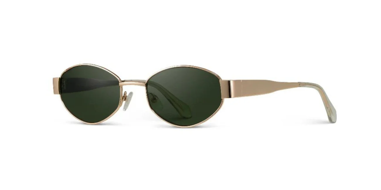 Eternal Elegance Oval Sunglasses - Image 3