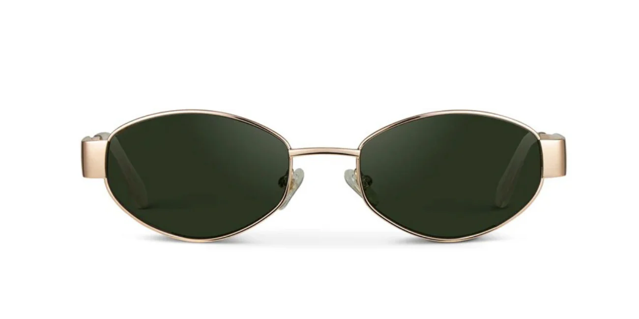 Eternal Elegance Oval Sunglasses - Image 4