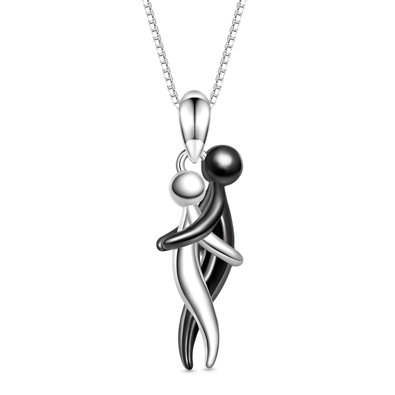 Eternal Embrace Sterling Silver Necklace - Image 2