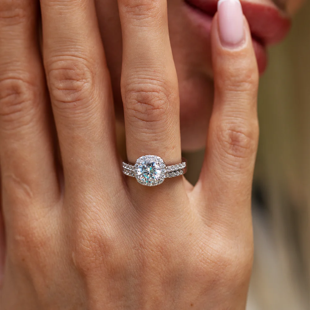 Eternal Grace Moissanite Ring - Image 10