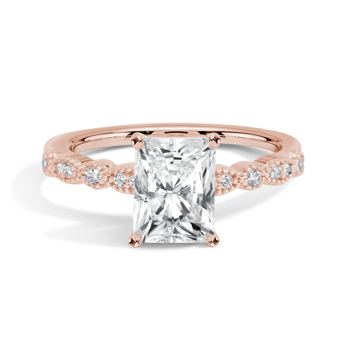 Eternal Grace Moissanite Solitaire Ring