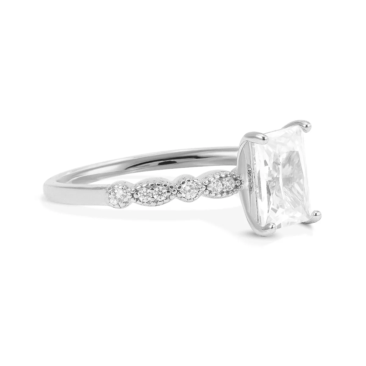 Eternal Grace Moissanite Solitaire Ring - Image 6