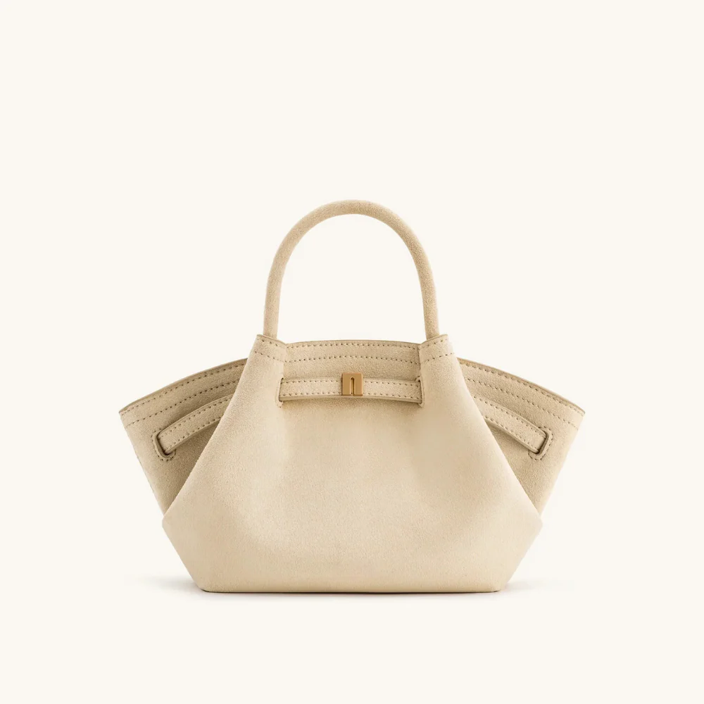 Henna Mini Faux Suede Tote Bag - Image 3