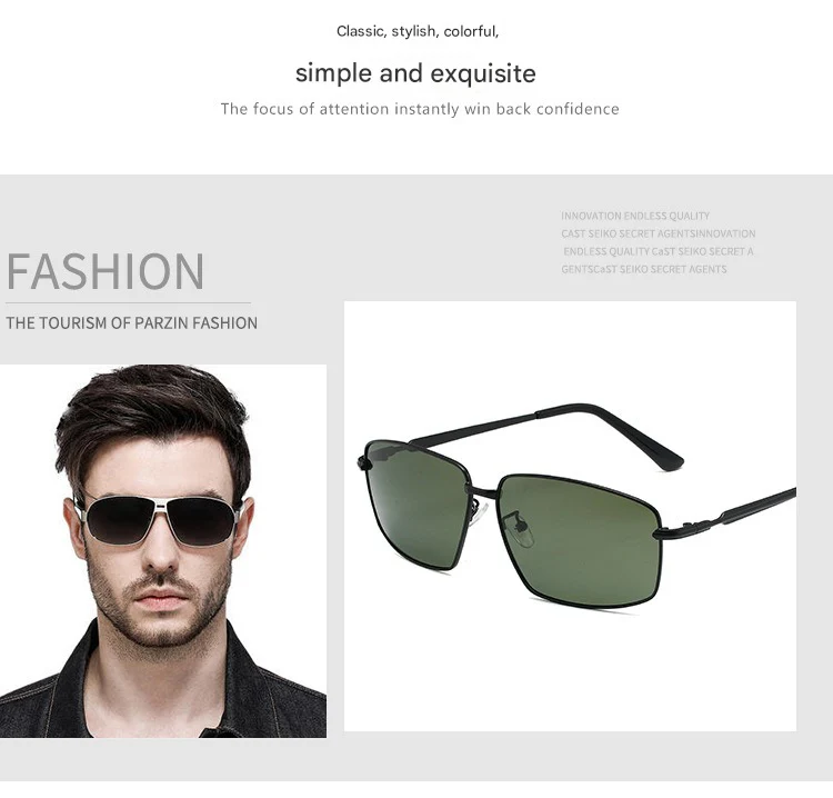 Idir Gold Olive Polarized Sunglasses - Image 7
