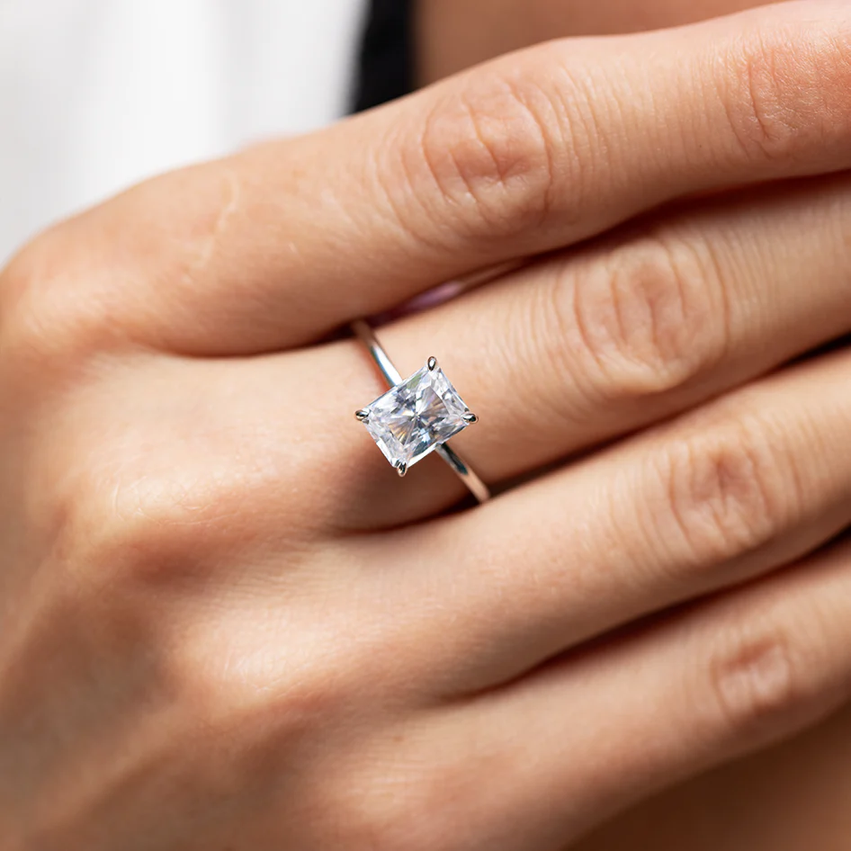Luminous Promise Moissanite Ring - Image 9