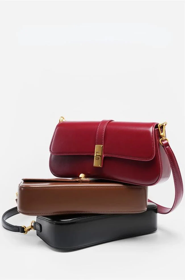 Marcellina Luxe Leather Shoulder Bag - Image 10