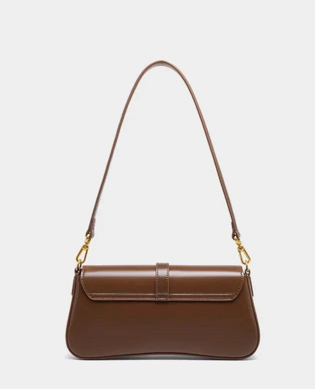Marcellina Luxe Leather Shoulder Bag - Image 4