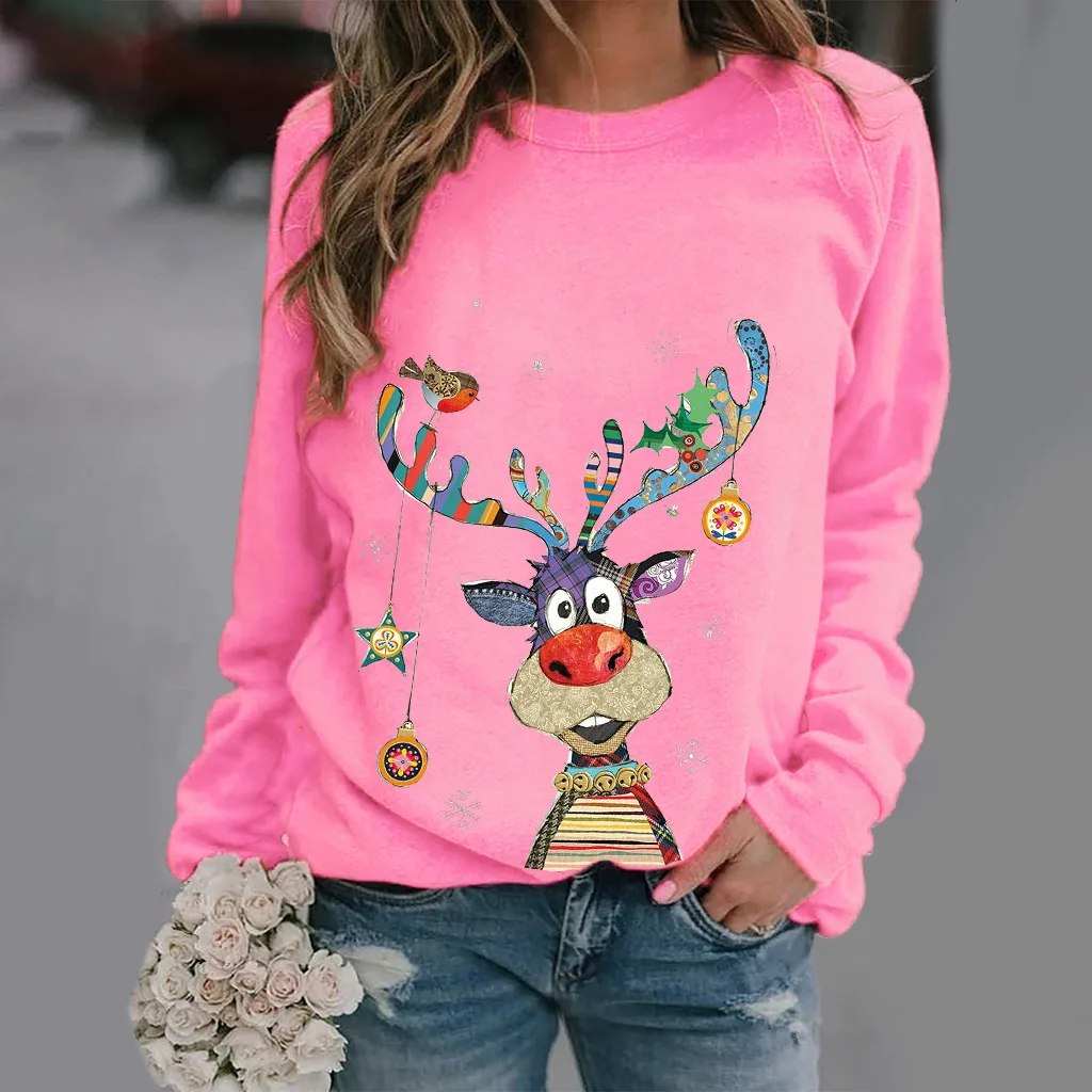 Multicolour Reindeer Sweater - Image 6