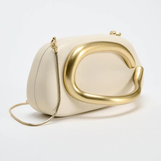 Mother-of-Pearl Box Clutch - Image 9