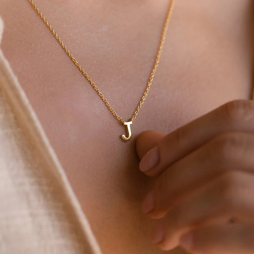 PERSONALISED CAMRYN INITIAL NECKLACE FOR WOMEN - Image 4