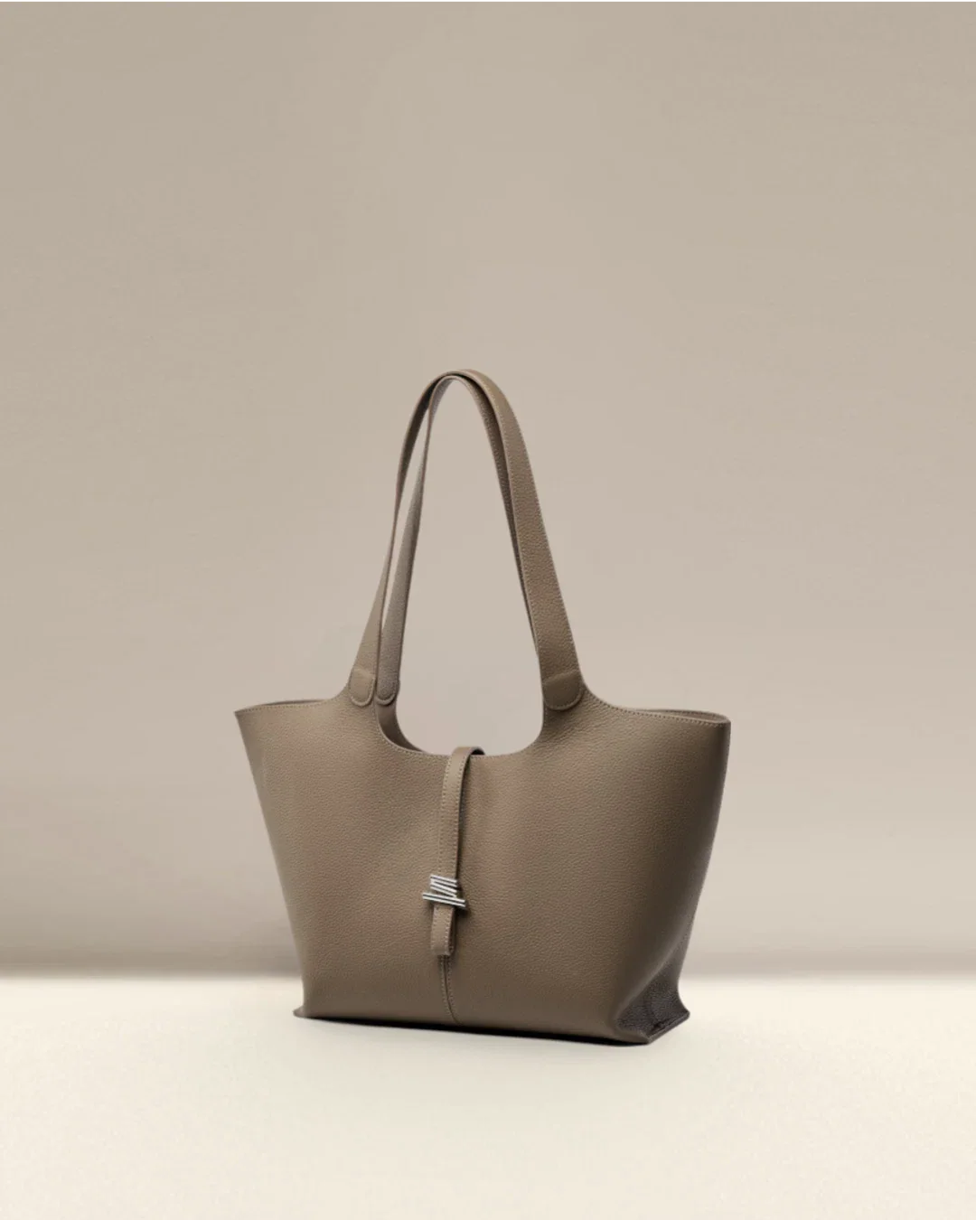 Professional Elegance Leather Laptop Tote - Image 5