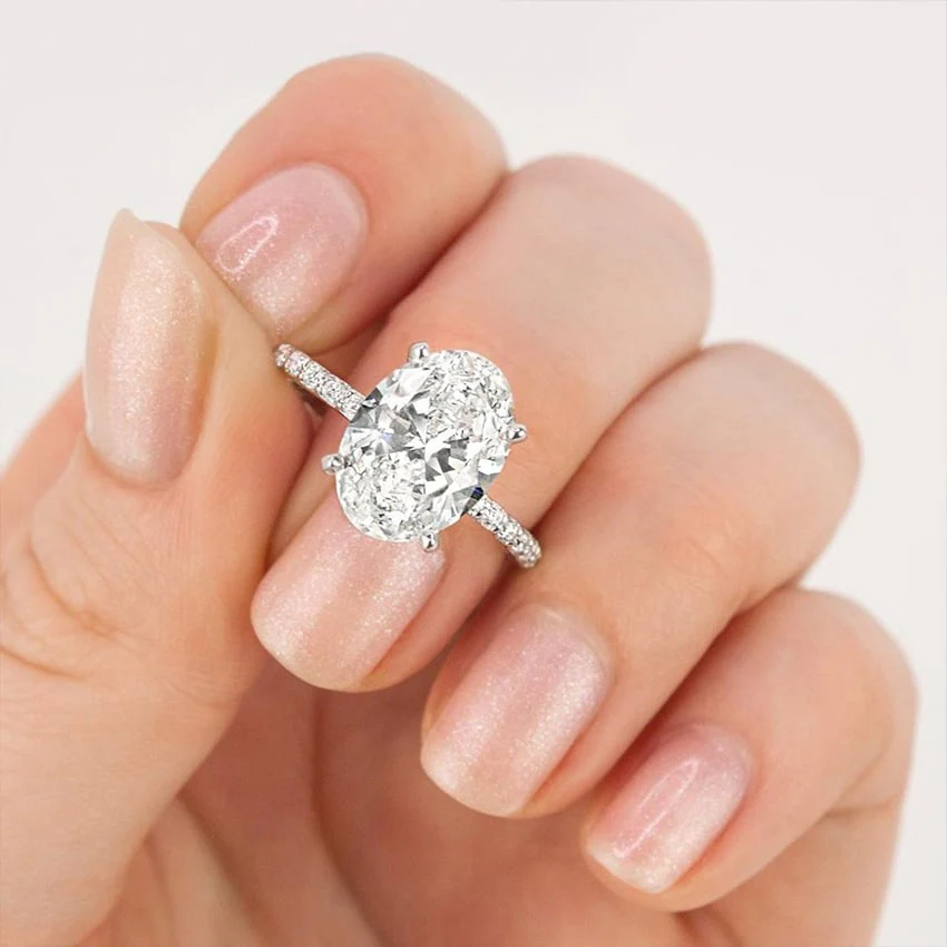 Radiant Grace - The Amara Moissanite Solitaire Ring - Image 16