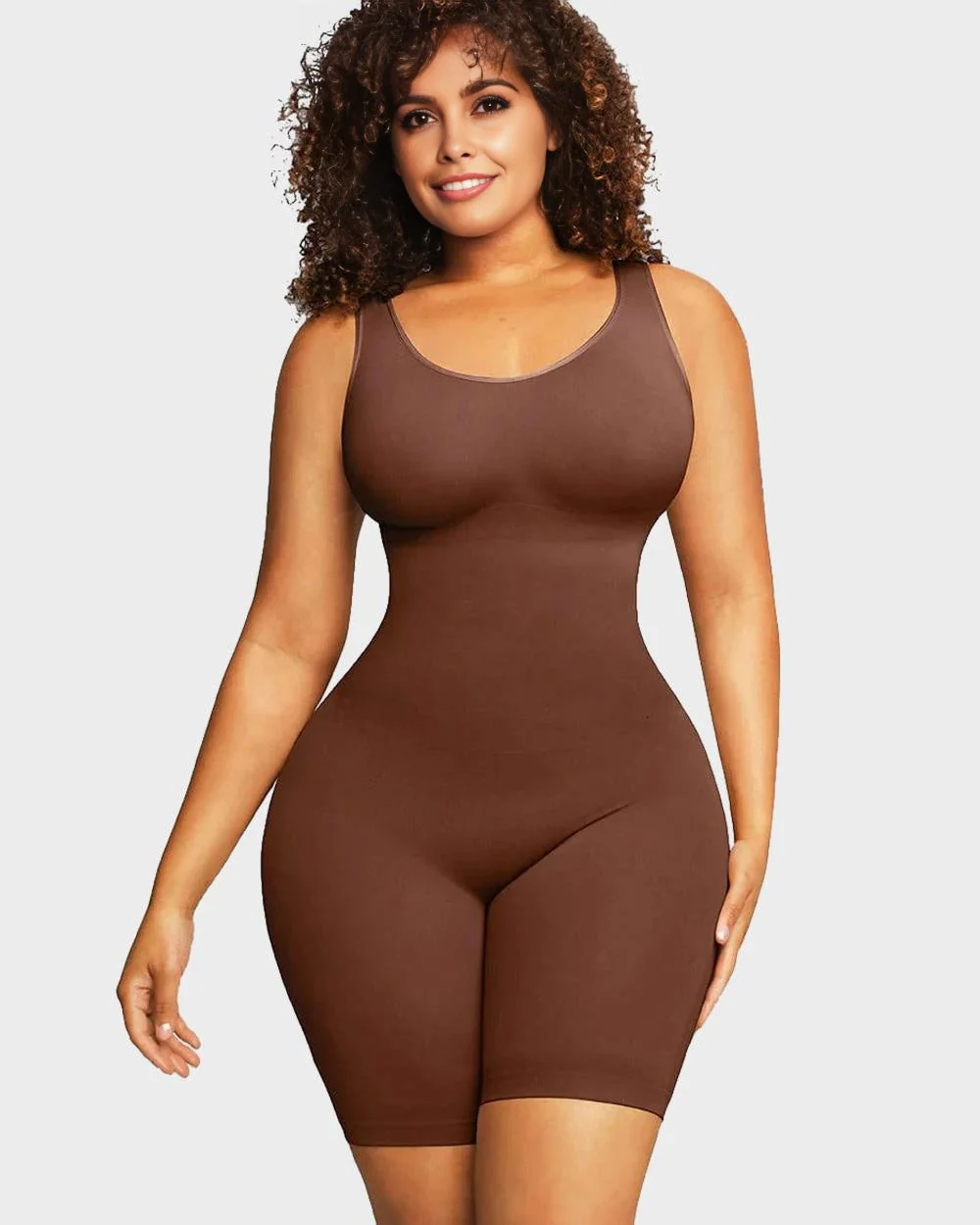Seamless Mid-Thigh Bodysuit