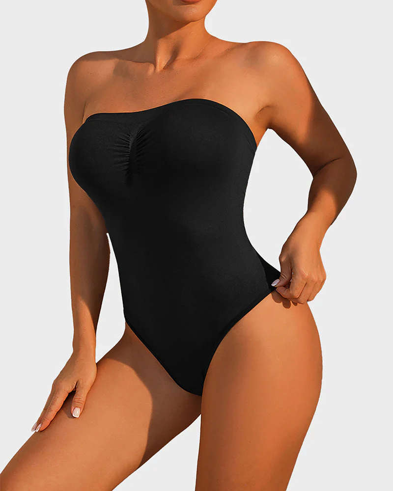 Seamless Tummy Control Bodysuit - Image 2