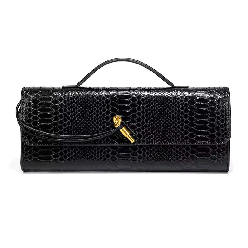 Exquisite Serpentine Evening Clutch - Image 2